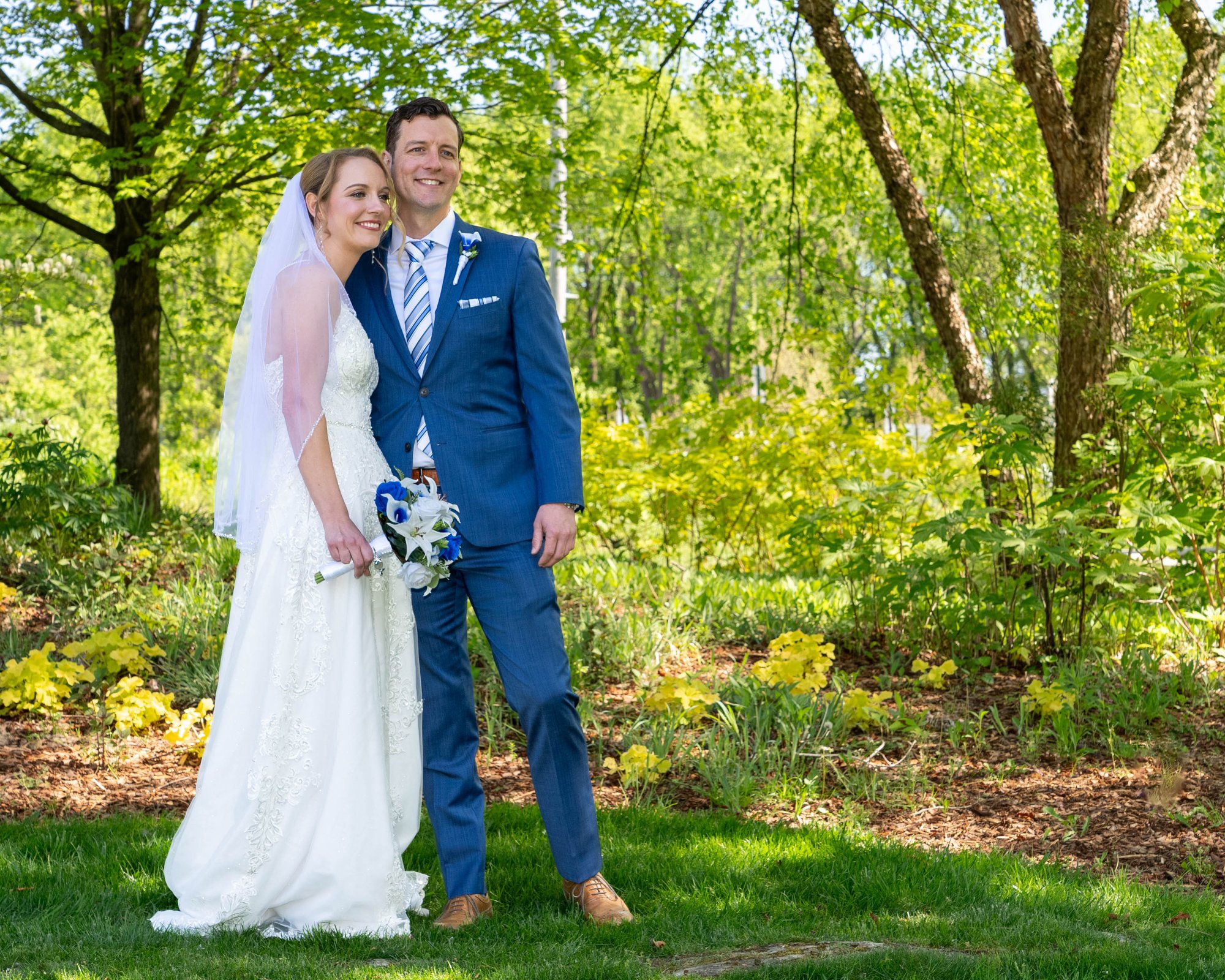 Outdoor couple portrait